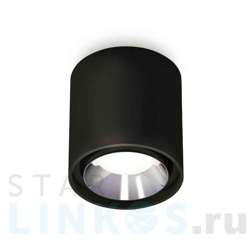 Купить с доставкой Комплект накладного светильника Ambrella light Techno Spot XS7723003 SBK/PSL черный песок/серебро полированное (C7723, N7032) в Туле