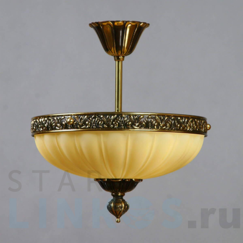 Купить с доставкой Потолочный светильник Ambiente Lugo 8539/30 PL PB в Туле