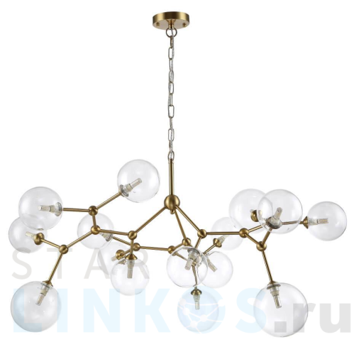 Купить Подвесная люстра Crystal Lux Maximo SP15 Bronze за 48 900 руб. в Туле Купить с доставкой Подвесная люстра Crystal Lux Maximo SP15 Bronze в Туле