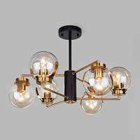 Купить Потолочная люстра Eurosvet Creek 70118/6 черный в Туле