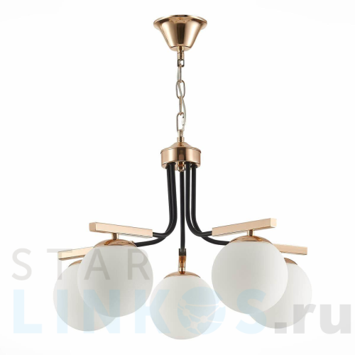 Купить Подвесная люстра Evoluce Sonco SLE106803-05 за 14 610 руб. в Туле Купить с доставкой Подвесная люстра Evoluce Sonco SLE106803-05 в Туле