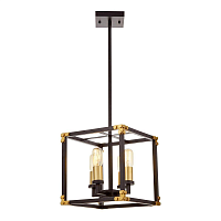 Купить Подвесная люстра Lumina Deco Waldorf LDP 1140-4 BK+MD в Туле