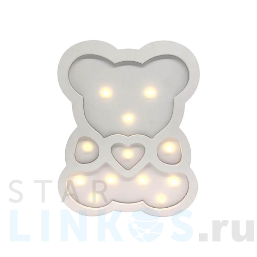 Купить с доставкой Светильник-ночник Apeyron Мишка 12-176 в Туле