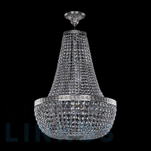 Купить Подвесная люстра Bohemia Ivele 19111/H2/45IV Ni за 49 277 руб. в Туле Купить с доставкой Подвесная люстра Bohemia Ivele 19111/H2/45IV Ni в Туле