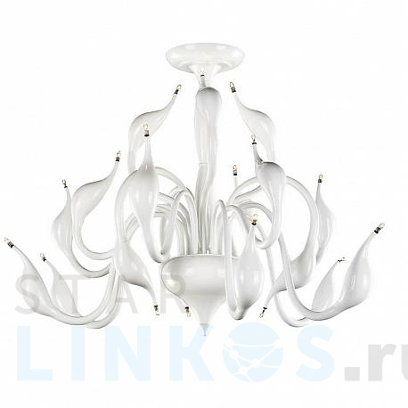 Купить Потолочная люстра Lightstar Cigno Collo Wt 751186 за 48 000 руб. в Туле фото 2 Купить с доставкой Потолочная люстра Lightstar Cigno Collo Wt 751186 в Туле фото 2