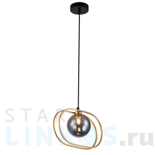 Купить Подвесной светильник Indigo Spazio 11017/1P Gold V000160 за 5 780 руб. в Туле Купить с доставкой Подвесной светильник Indigo Spazio 11017/1P Gold V000160 в Туле