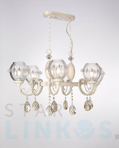 Купить Подвесная люстра Lumien Hall Вазилие P17080/6GP за 17 340 руб. в Туле Купить с доставкой Подвесная люстра Lumien Hall Вазилие P17080/6GP в Туле