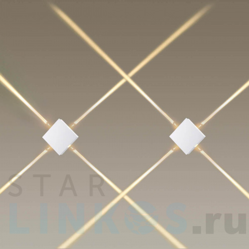 Купить Настенный светодиодный светильник Odeon Light Hightech Vista 4258/8WL за 4 890 руб. в Туле фото 4 Купить с доставкой Настенный светодиодный светильник Odeon Light Hightech Vista 4258/8WL в Туле фото 4