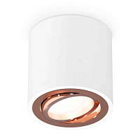 Купить Комплект накладного светильника Ambrella light Techno Spot XS7531005 SWH/PPG белый песок/золото розовое полированное (C7531, N7005) в Туле