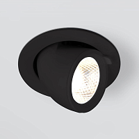 Купить Встраиваемый светодиодный светильник Elektrostandard 9918 LED 9W 4200K черный a052456 в Туле
