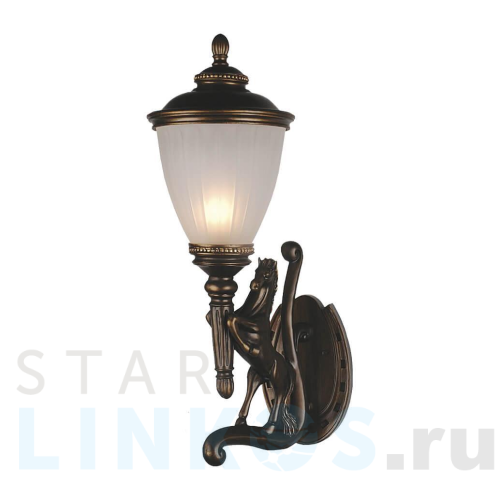 Купить с доставкой Уличный настенный светильник Favourite Guards 1334-1WL в Туле