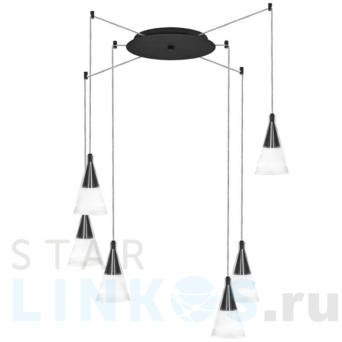 Купить с доставкой Подвесная люстра Lightstar Cone 757067 в Туле
