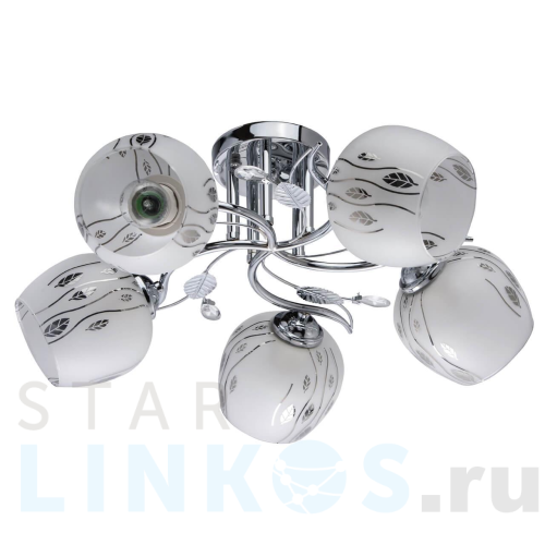 Купить Потолочная люстра De Markt City Грация 677012405 за 9 350 руб. в Туле Купить с доставкой Потолочная люстра De Markt City Грация 677012405 в Туле