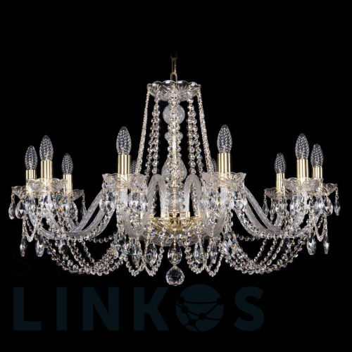 Купить Подвесная люстра Bohemia Ivele 1402/10/300 G за 49 960 руб. в Туле Купить с доставкой Подвесная люстра Bohemia Ivele 1402/10/300 G в Туле