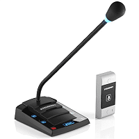 Купить Переговорное устройство «клиент-кассир» STELBERRY S-420 с режимом «Симплекс», кнопкой «Вызов» и аудиовыходом в Туле