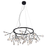 Купить Подвесная светодиодная люстра Crystal Lux Evita SP45 D BLack/Transparent в Туле