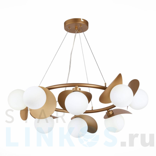 Купить Подвесная люстра Evoluce Bolzano SLE220503-08 за 20 390 руб. в Туле Купить с доставкой Подвесная люстра Evoluce Bolzano SLE220503-08 в Туле