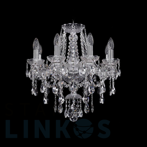 Купить Подвесная люстра Bohemia Ivele 1415/8/165 Ni за 36 059 руб. в Туле Купить с доставкой Подвесная люстра Bohemia Ivele 1415/8/165 Ni в Туле