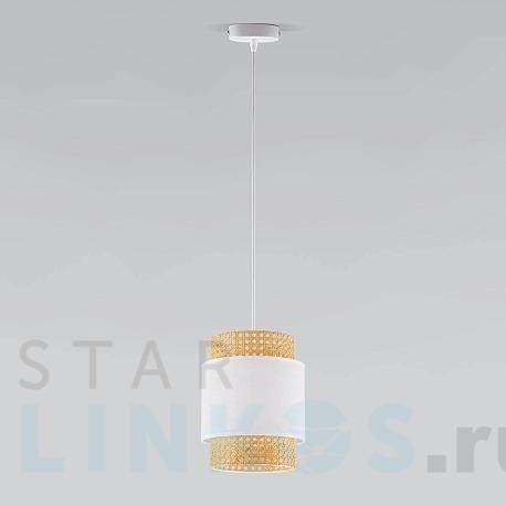 Купить Подвесной светильник TK Lighting 6528 Boho White за 9 390 руб. в Туле фото 2 Купить с доставкой Подвесной светильник TK Lighting 6528 Boho White в Туле фото 2