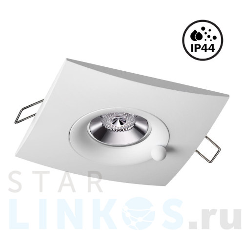 Купить Встраиваемый светильник Novotech Spot Water 370793 за 1 890 руб. в Туле Купить с доставкой Встраиваемый светильник Novotech Spot Water 370793 в Туле