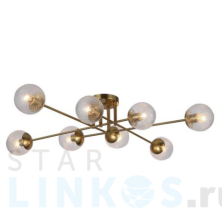 Купить Потолочная люстра F-Promo Wiggly 3052-8P за 22 800 руб. в Туле фото 2 Купить с доставкой Потолочная люстра F-Promo Wiggly 3052-8P в Туле фото 2