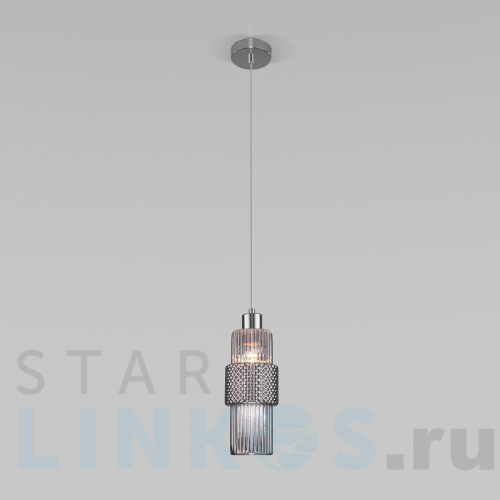 Купить Подвесной светильник Eurosvet Soho 50209/1 хром за 5 580 руб. в Туле Купить с доставкой Подвесной светильник Eurosvet Soho 50209/1 хром в Туле