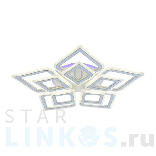 Купить Потолочная светодиодная люстра Profit Light 8464/5C WHT за 10 625 руб. в Туле Купить с доставкой Потолочная светодиодная люстра Profit Light 8464/5C WHT в Туле