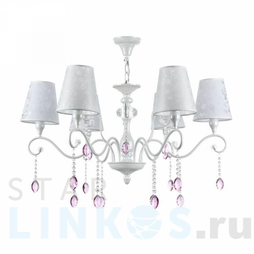 Купить Подвесная люстра Freya Adelaide FR2306-PL-06-W за 17 100 руб. в Туле Купить с доставкой Подвесная люстра Freya Adelaide FR2306-PL-06-W в Туле