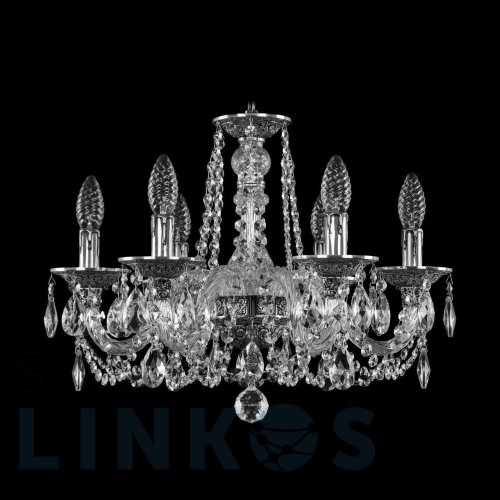 Купить Подвесная люстра Bohemia Ivele 16102/6/165 NB за 69 382 руб. в Туле Купить с доставкой Подвесная люстра Bohemia Ivele 16102/6/165 NB в Туле