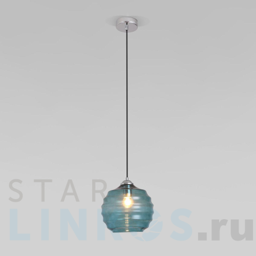 Купить Подвесной светильник Eurosvet Ice 50239/1 зеленый за 4 980 руб. в Туле Купить с доставкой Подвесной светильник Eurosvet Ice 50239/1 зеленый в Туле