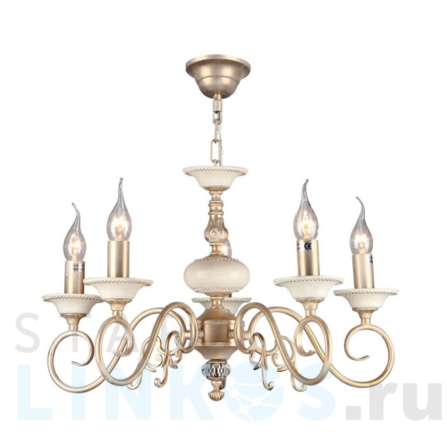 Купить Подвесная люстра Maytoni Perla ARM337-05-R за 22 490 руб. в Туле Купить с доставкой Подвесная люстра Maytoni Perla ARM337-05-R в Туле