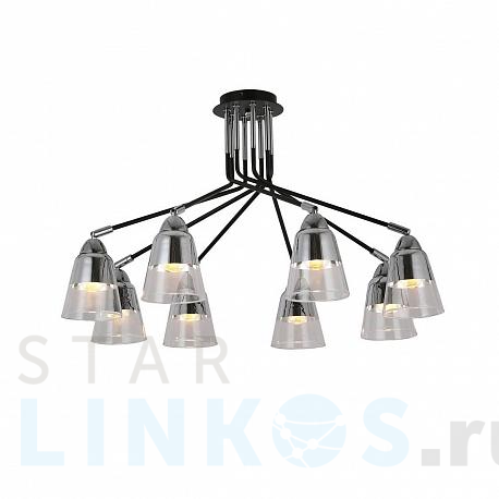 Купить Потолочная люстра Evoluce Lirino SLE102902-08 за 11 560 руб. в Туле фото 2 Купить с доставкой Потолочная люстра Evoluce Lirino SLE102902-08 в Туле фото 2