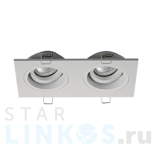 Купить Встраиваемый светильник Zumaline Chuck dl2 square 20068-WH за 5 140 руб. в Туле Купить с доставкой Встраиваемый светильник Zumaline Chuck dl2 square 20068-WH в Туле