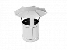 Купить Зонт дымохода из нержавеющей стали (Диаметр 200 мм) для теплогенераторов Ballu-Biemmedue в Туле