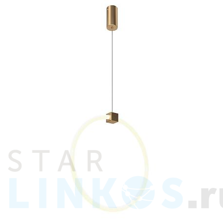 Купить Подвесной светодиодный светильник Maytoni Anillo MOD315PL-L20G3K за 18 270 руб. в Туле фото 2 Купить с доставкой Подвесной светодиодный светильник Maytoni Anillo MOD315PL-L20G3K в Туле фото 2