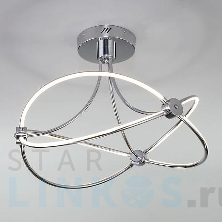 Купить Потолочный светодиодный светильник Eurosvet Petto 90246/6 хром за 19 100 руб. в Туле фото 2 Купить с доставкой Потолочный светодиодный светильник Eurosvet Petto 90246/6 хром в Туле фото 2