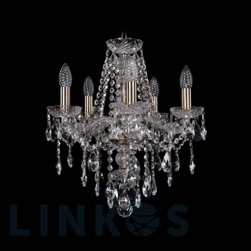 Купить Подвесная люстра Bohemia Ivele 1415/5/141 Pa за 24 213 руб. в Туле Купить с доставкой Подвесная люстра Bohemia Ivele 1415/5/141 Pa в Туле