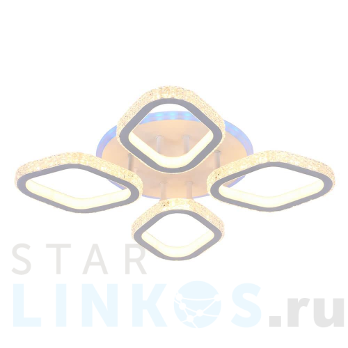 Купить Потолочная светодиодная люстра Profit Light 8044/4 WHT за 6 698 руб. в Туле Купить с доставкой Потолочная светодиодная люстра Profit Light 8044/4 WHT в Туле