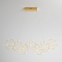 Купить Подвесной светодиодный светильник Eurosvet Uma 90168/7 медь в Туле