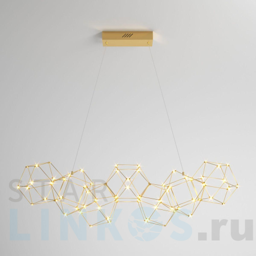 Купить Подвесной светодиодный светильник Eurosvet Uma 90168/7 медь за 53 500 руб. в Туле Купить с доставкой Подвесной светодиодный светильник Eurosvet Uma 90168/7 медь в Туле