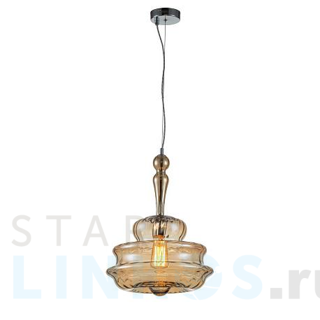 Купить Подвесной светильник Indigo Frutto 11009/1P Amber V000126 за 11 440 руб. в Туле фото 2 Купить с доставкой Подвесной светильник Indigo Frutto 11009/1P Amber V000126 в Туле фото 2