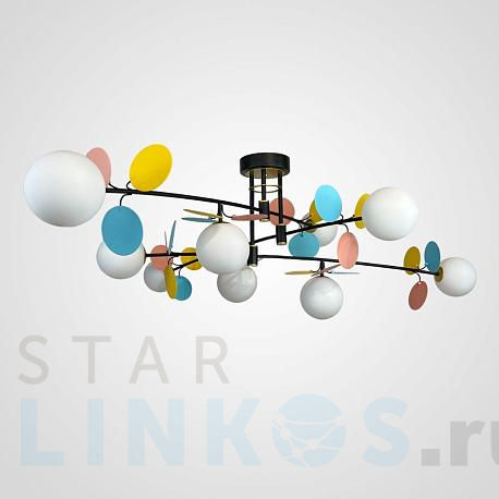 Купить Потолочная люстра Imperium Loft Matisse 194953-23 за 47 430 руб. в Туле фото 2 Купить с доставкой Потолочная люстра Imperium Loft Matisse 194953-23 в Туле фото 2