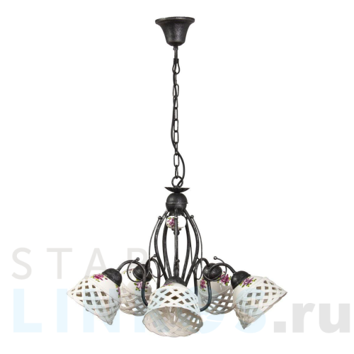 Купить Подвесная люстра Abrasax Emilia MDK9365/5ABlack за 11 514 руб. в Туле Купить с доставкой Подвесная люстра Abrasax Emilia MDK9365/5ABlack в Туле