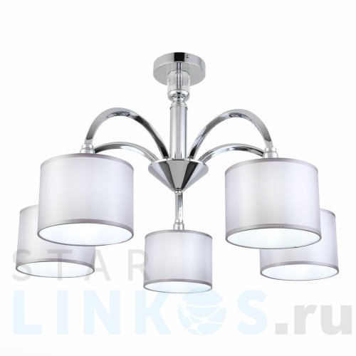 Купить Потолочная люстра Evoluce Snere SLE107202-05 за 17 330 руб. в Туле Купить с доставкой Потолочная люстра Evoluce Snere SLE107202-05 в Туле