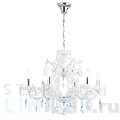 Купить Подвесная люстра Crystal Lux Blanca Re SP6 за 49 900 руб. в Туле Купить с доставкой Подвесная люстра Crystal Lux Blanca Re SP6 в Туле