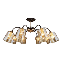 Купить Потолочная люстра IMEX MD.4052-8-S COFFEE+FGD в Туле