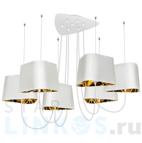 Купить Подвесная люстра Loft IT Nuage Loft1167-6WH за 38 250 руб. в Туле Купить с доставкой Подвесная люстра Loft IT Nuage Loft1167-6WH в Туле