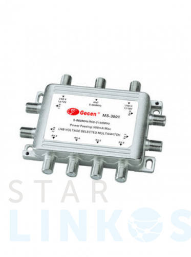 Купить с доставкой Мультисвитч радиальный Gesen 3x8 MS-3801 в Туле