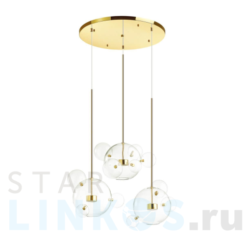 Купить Подвесная светодиодная люстра Odeon Light L-vision Bubbles 4640/36LA за 40 410 руб. в Туле Купить с доставкой Подвесная светодиодная люстра Odeon Light L-vision Bubbles 4640/36LA в Туле