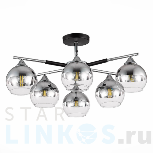 Купить Потолочная люстра Evoluce Gocia SLE106502-06 за 7 420 руб. в Туле Купить с доставкой Потолочная люстра Evoluce Gocia SLE106502-06 в Туле